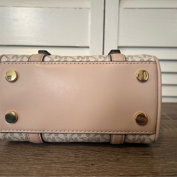 COPY - Michael Kors Bedford Legacy Extra-Small Logo Duffle Crossbody Bag - Picture 6 of 11